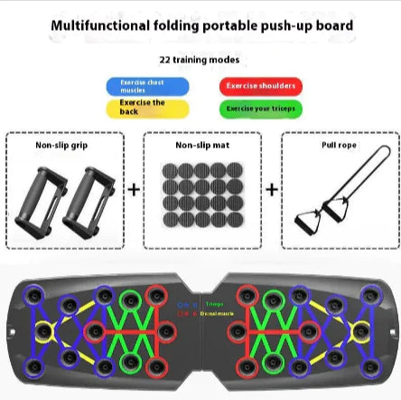 Tablero de Entrenamiento Multifuncional para Flexiones