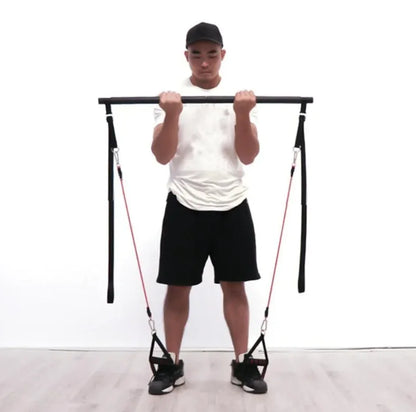 Kit de Barra de Pilates con Bandas de Resistencia