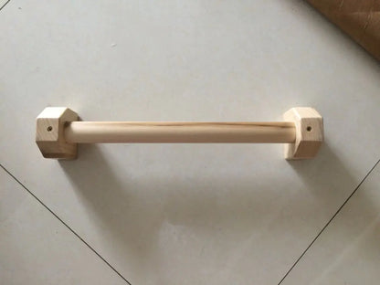 Soporte de madera para fitness