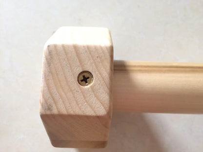 Soporte de madera para fitness